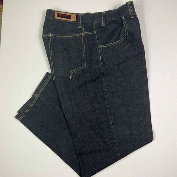 Duns Willie & Esco 90’s Style Men Black Jeans - Picture 4 of 7